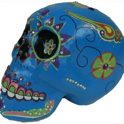 Day Of The Dead Blue Sugar Skull