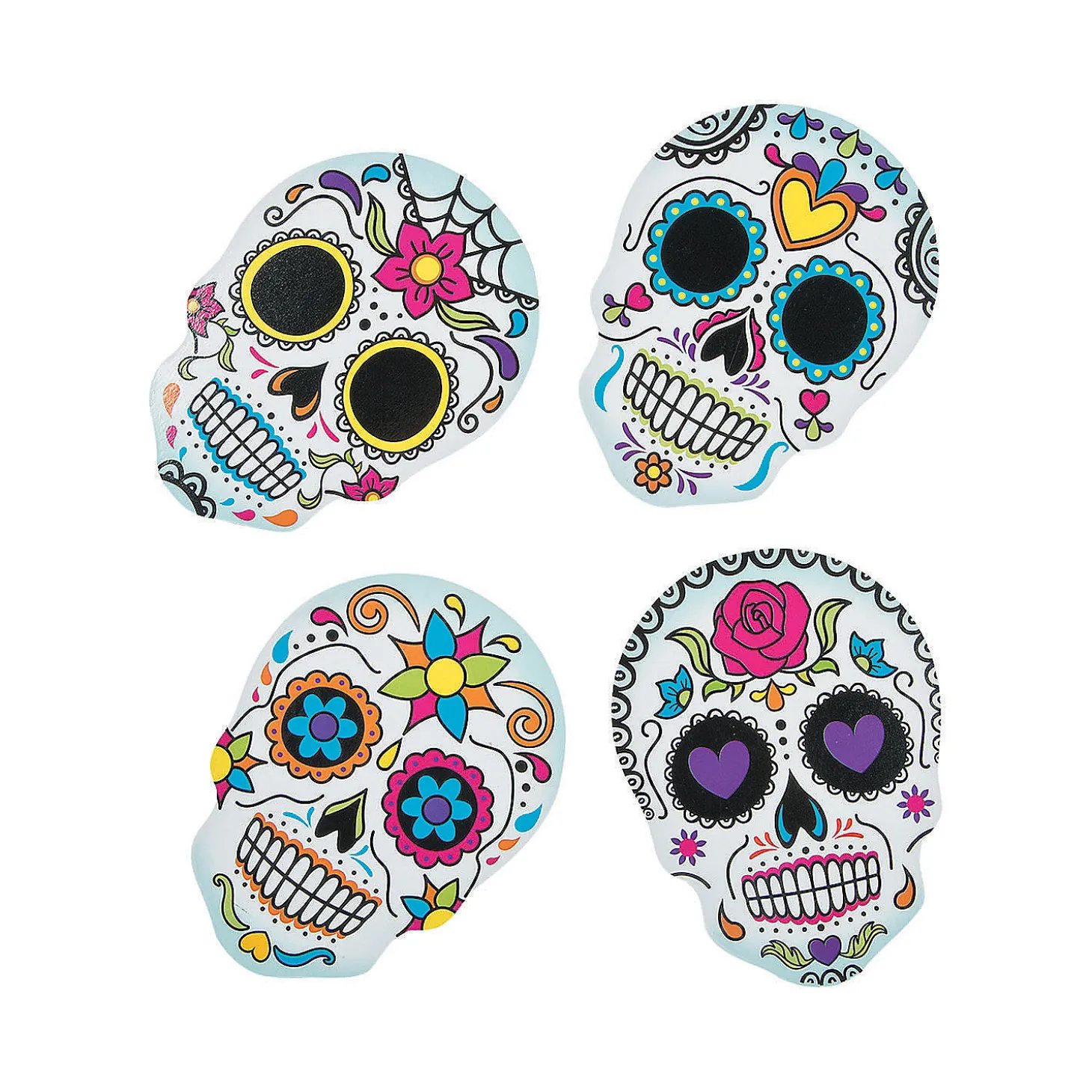 Day Of The Dead Coasters - 12 Pc.
