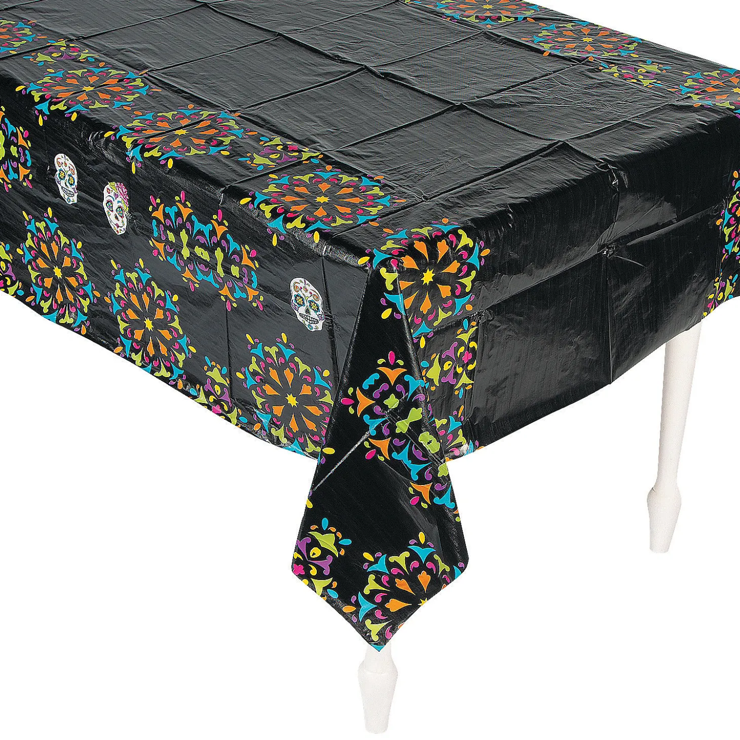 Day Of The Dead Plastic Tablecloth
