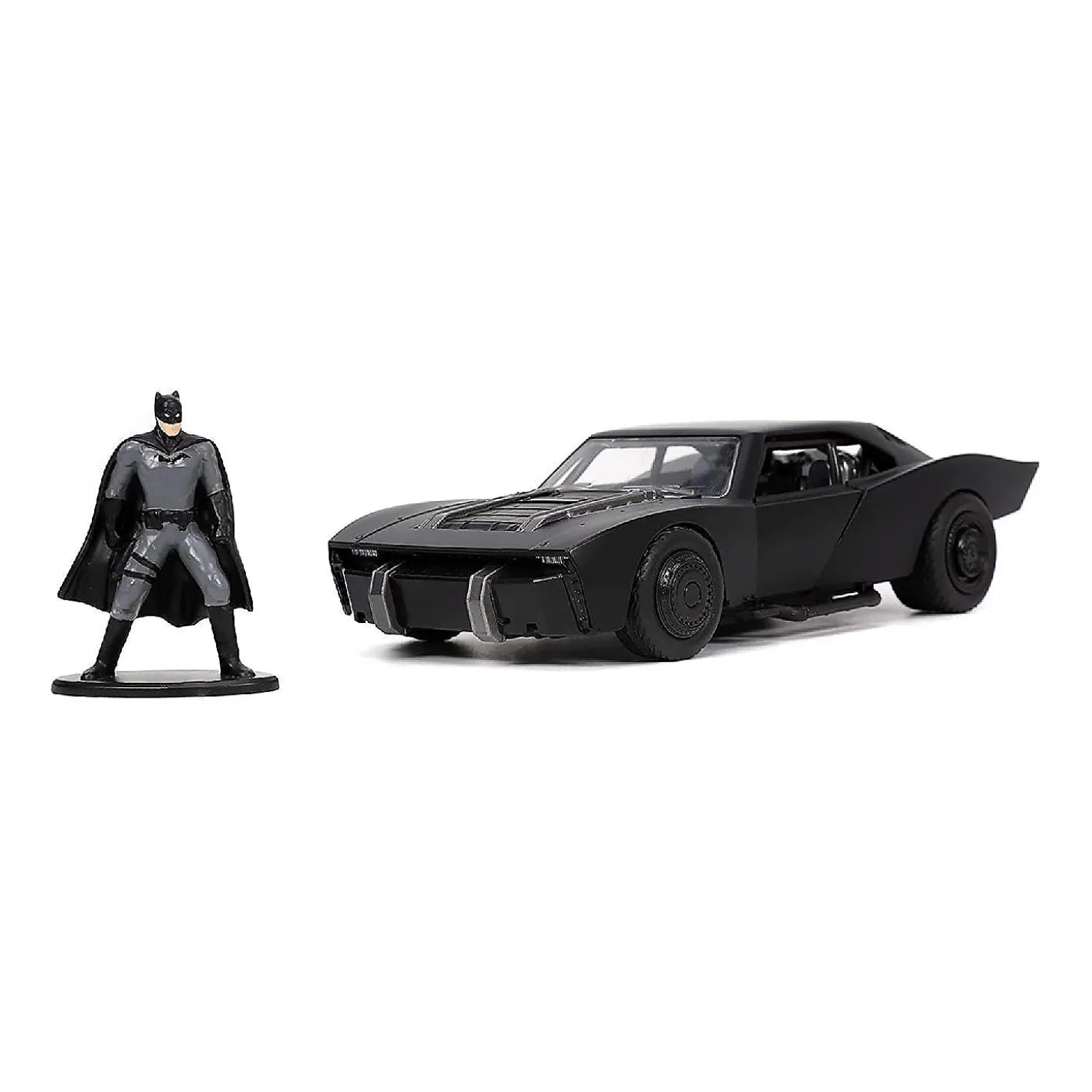 Dc Comics 1:32 2022 The Batman Batmobile Diecast Car And Figure