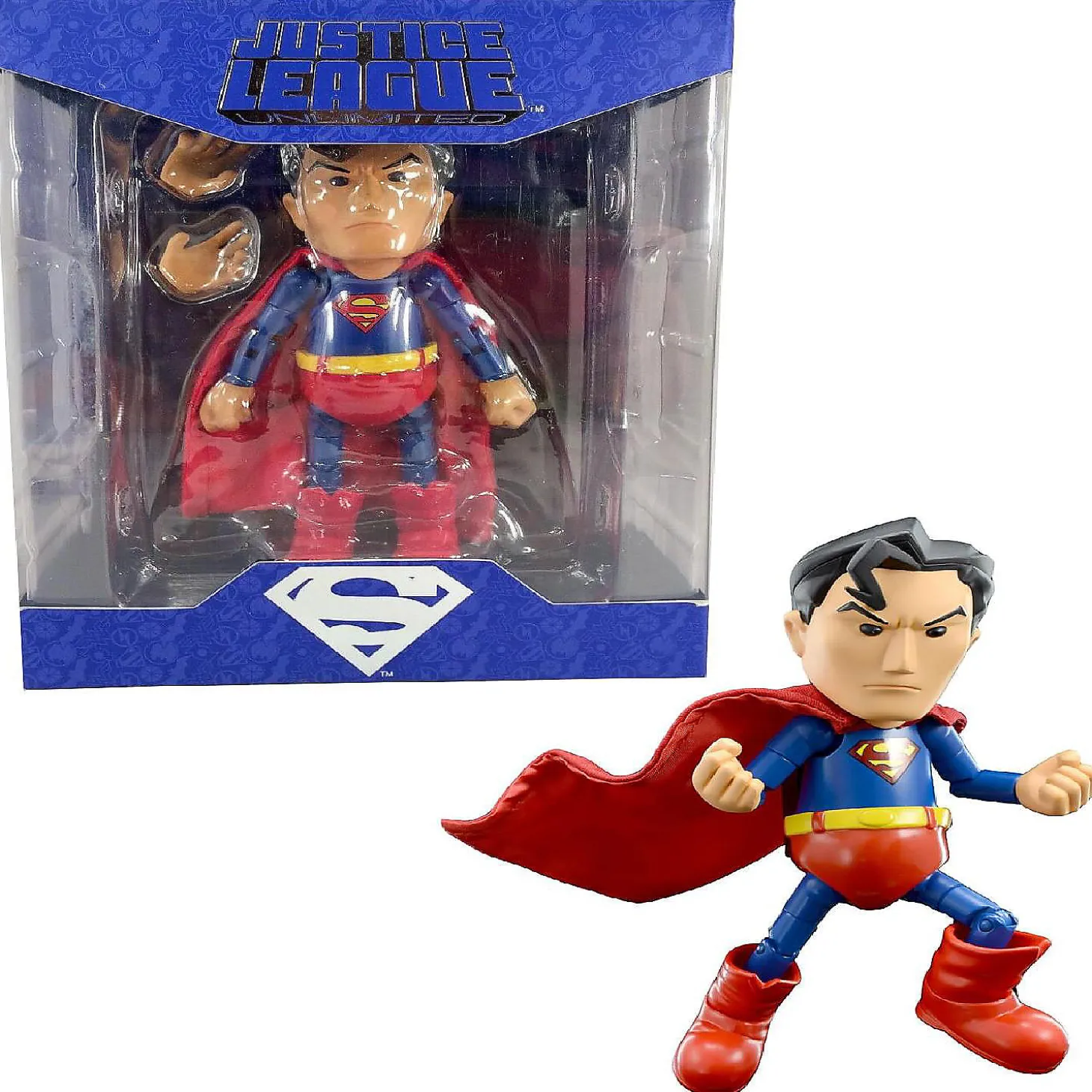 Dc Comics Hybrid Metal Figuration Action Figure #007 Superman