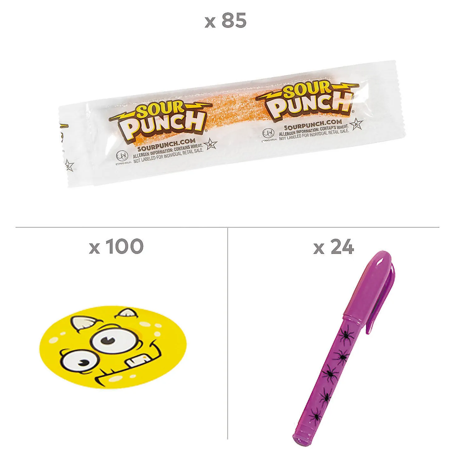 Deluxe Halloween Boo Bag Kit For 12