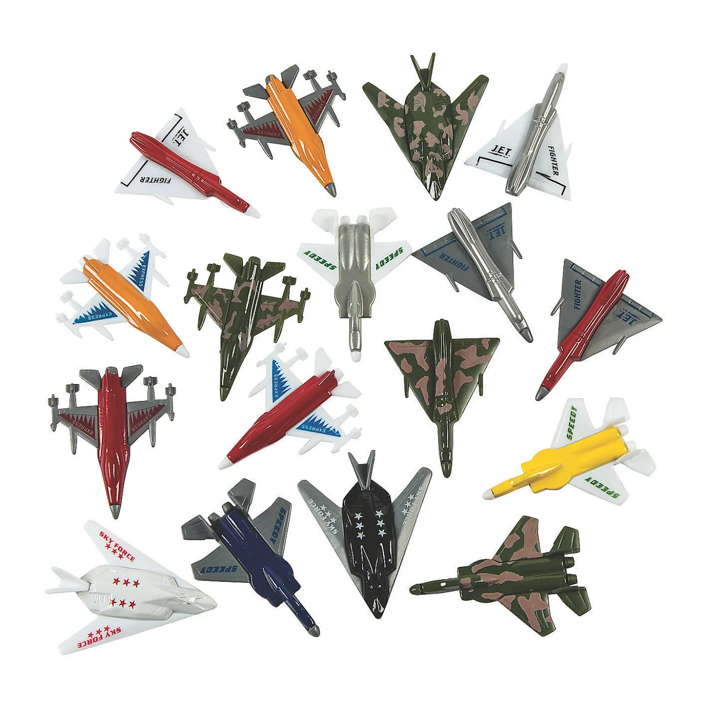 Die Cast Jets - 24 Pc.