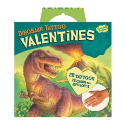 Dinosaur Temporary Tattoo Super Fun Valentine Pack