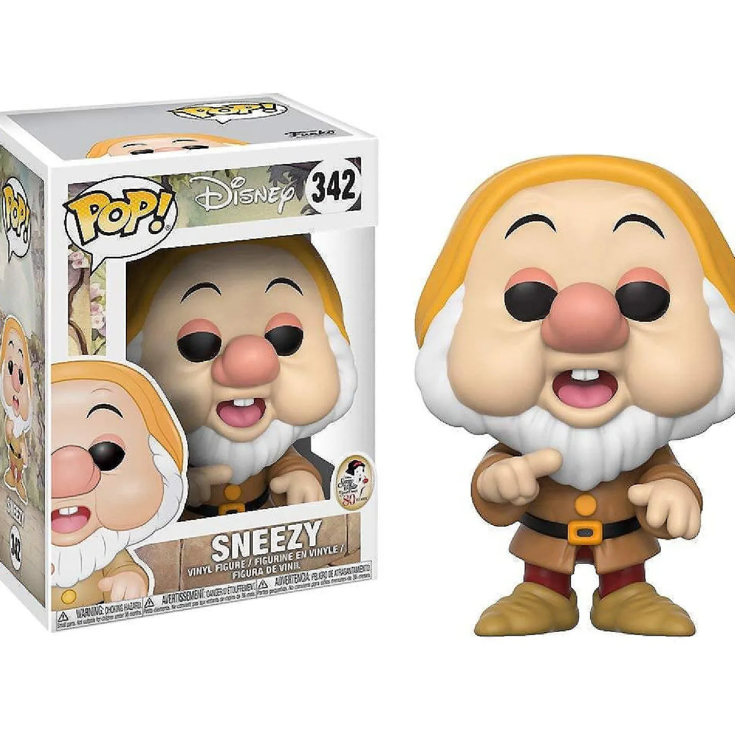 Disney's Snow White Funko Pop Vinyl Figure - Sneezy