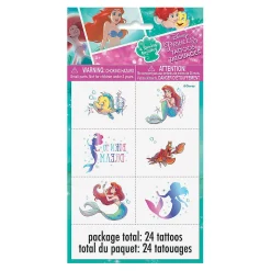 Disney's The Little Mermaid™ Temporary Tattoos - 24 Pc.