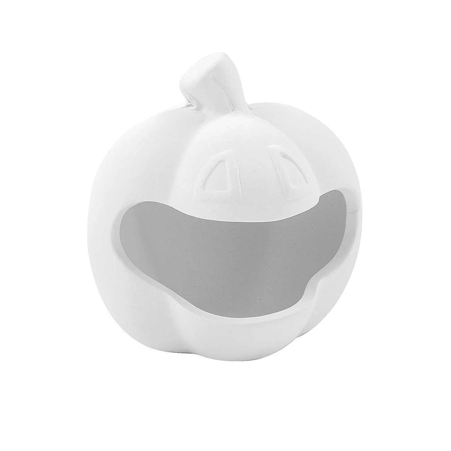 Diy Ceramic Open Mouth Pumpkin Tea Light Holders - 12 Pc.