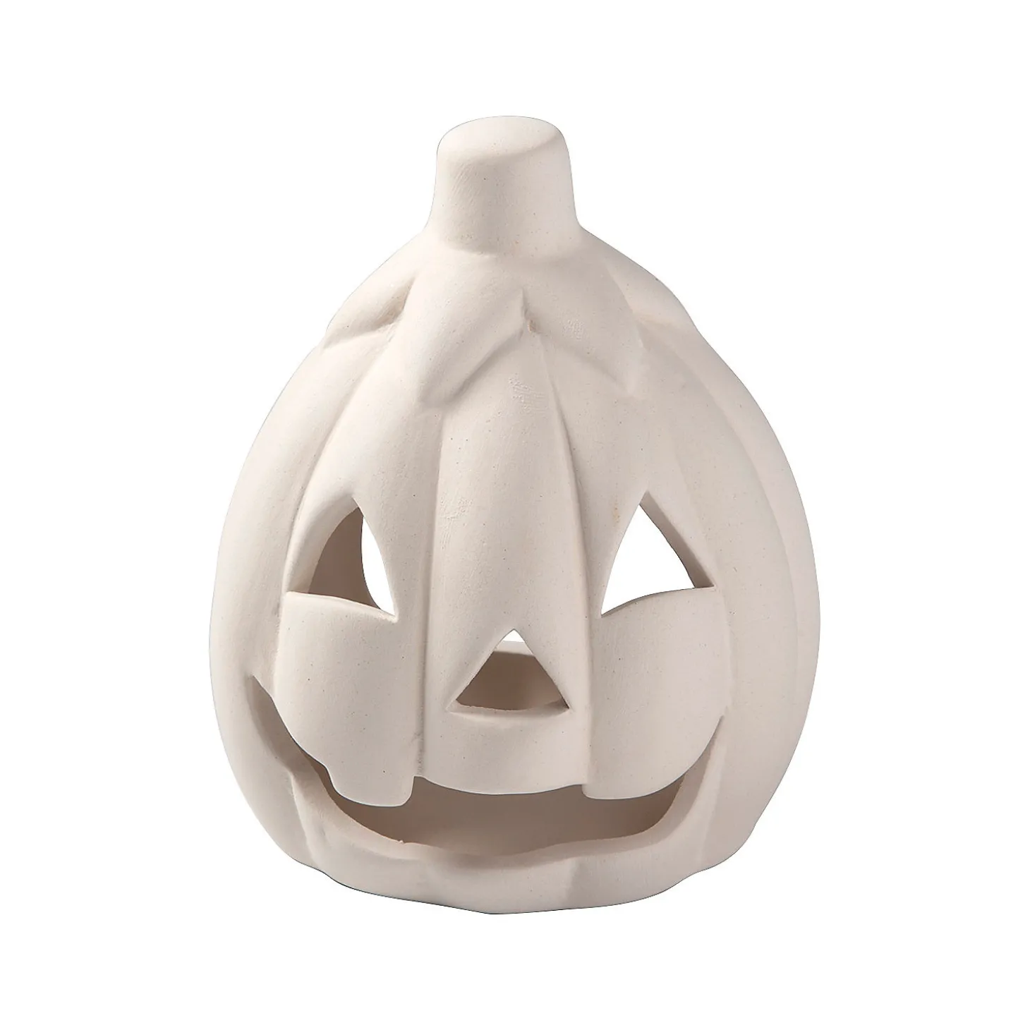 Diy Ceramic Pumpkin Votive Candle Holders - 12 Pc.