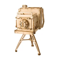 Diy 3D Puzzle 2 Pack Vintage Camera And Gramophone