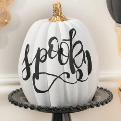 Diy Decorative Pumpkin Set - 3 Pc.
