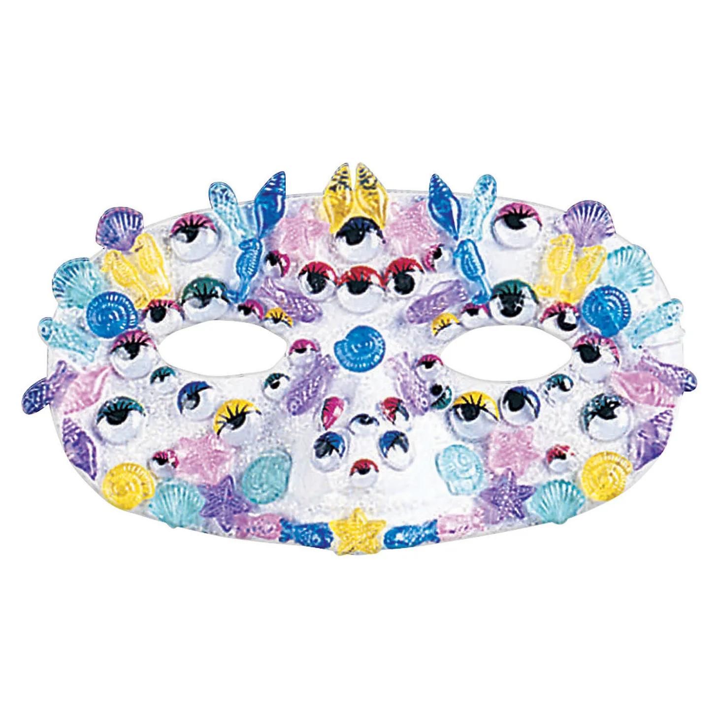 Diy Half Masks - 24 Pc.