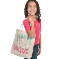 Diy Large Canvas Tote Bags - 12 Pc.