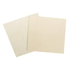 Diy Unfinished Wood Banner Squares - 12 Pc.