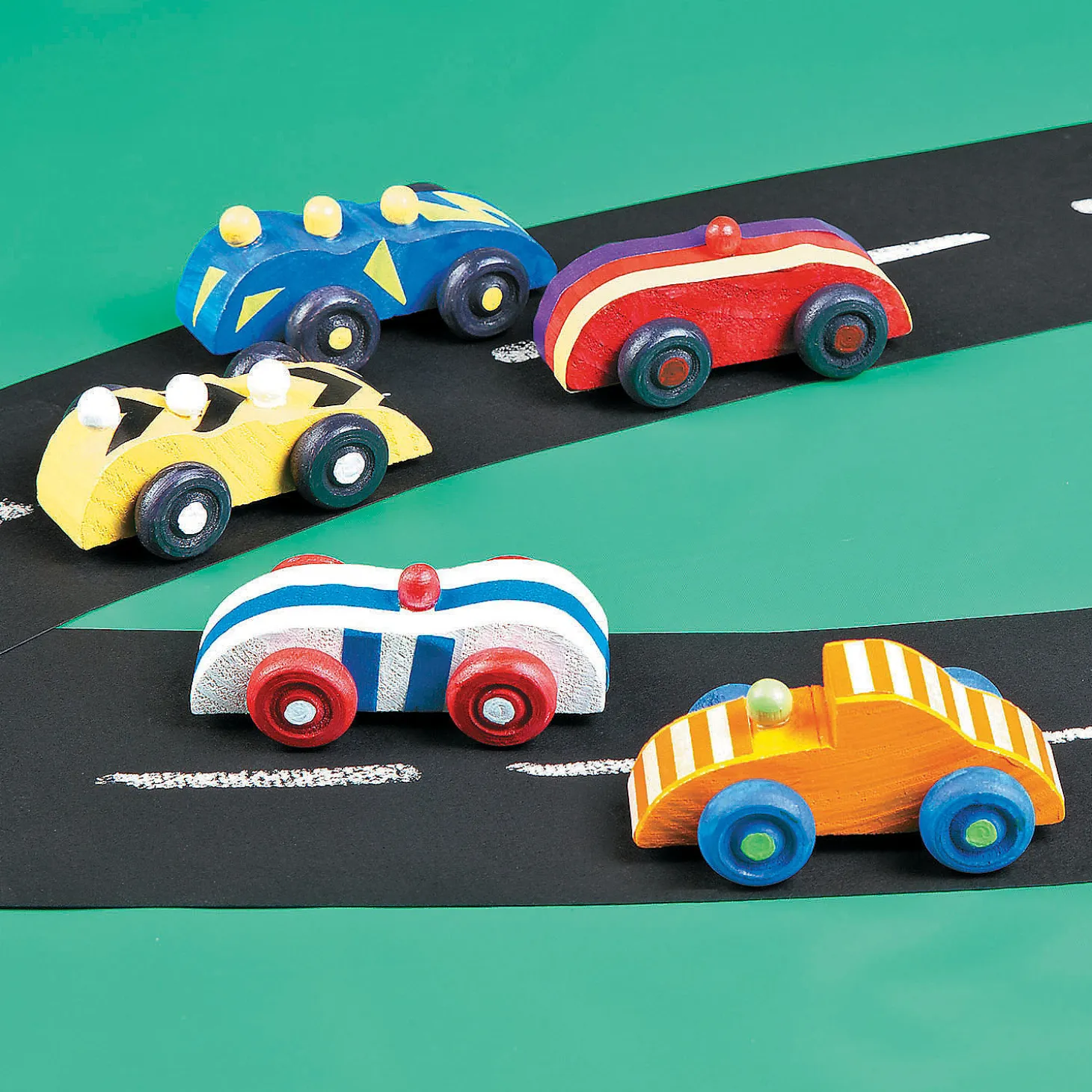 Diy Unfinished Wood Cars - 12 Pc.