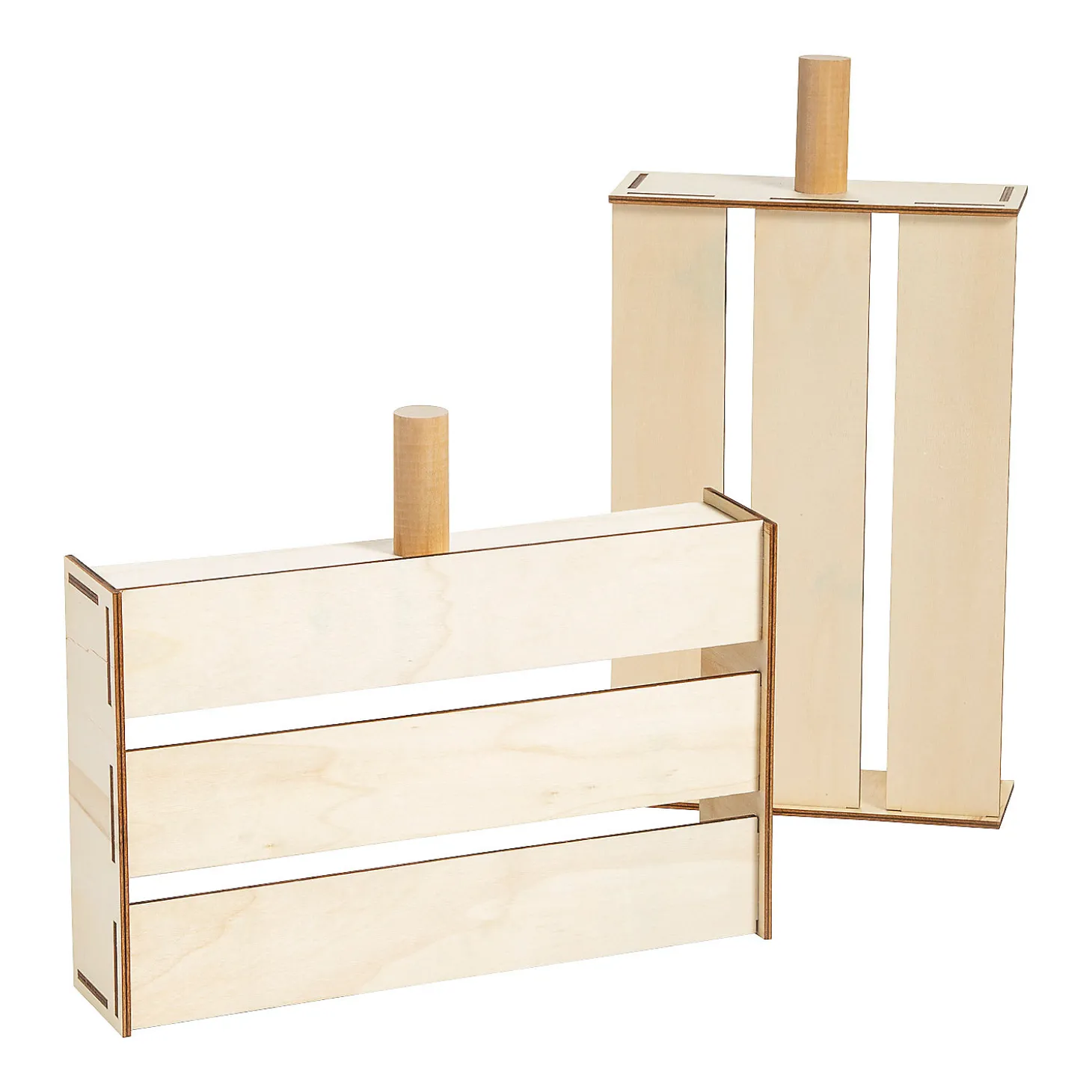 Diy Unfinished Wood Crate Pumpkins – 2 Pc.