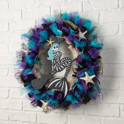 Diy Unfinished Wood Halloween Mermaid Witch Silhouette Cutout