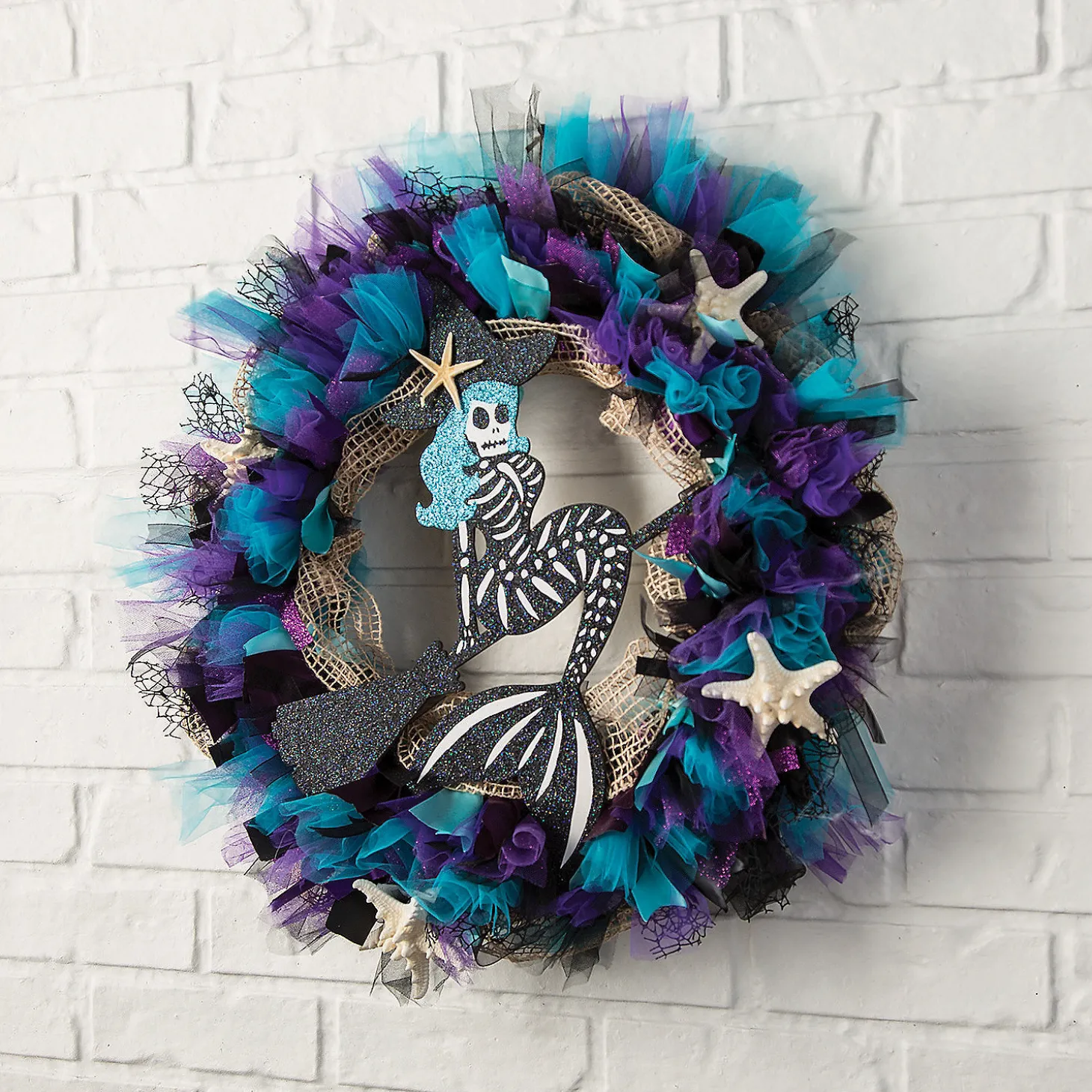 Diy Unfinished Wood Halloween Mermaid Witch Silhouette Cutout