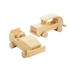 Diy Unfinished Wood Hot Rods - 12 Pc.