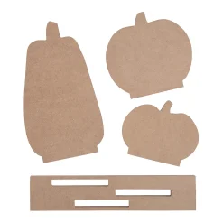 Diy Unfinished Wood Pumpkins Stand-Up