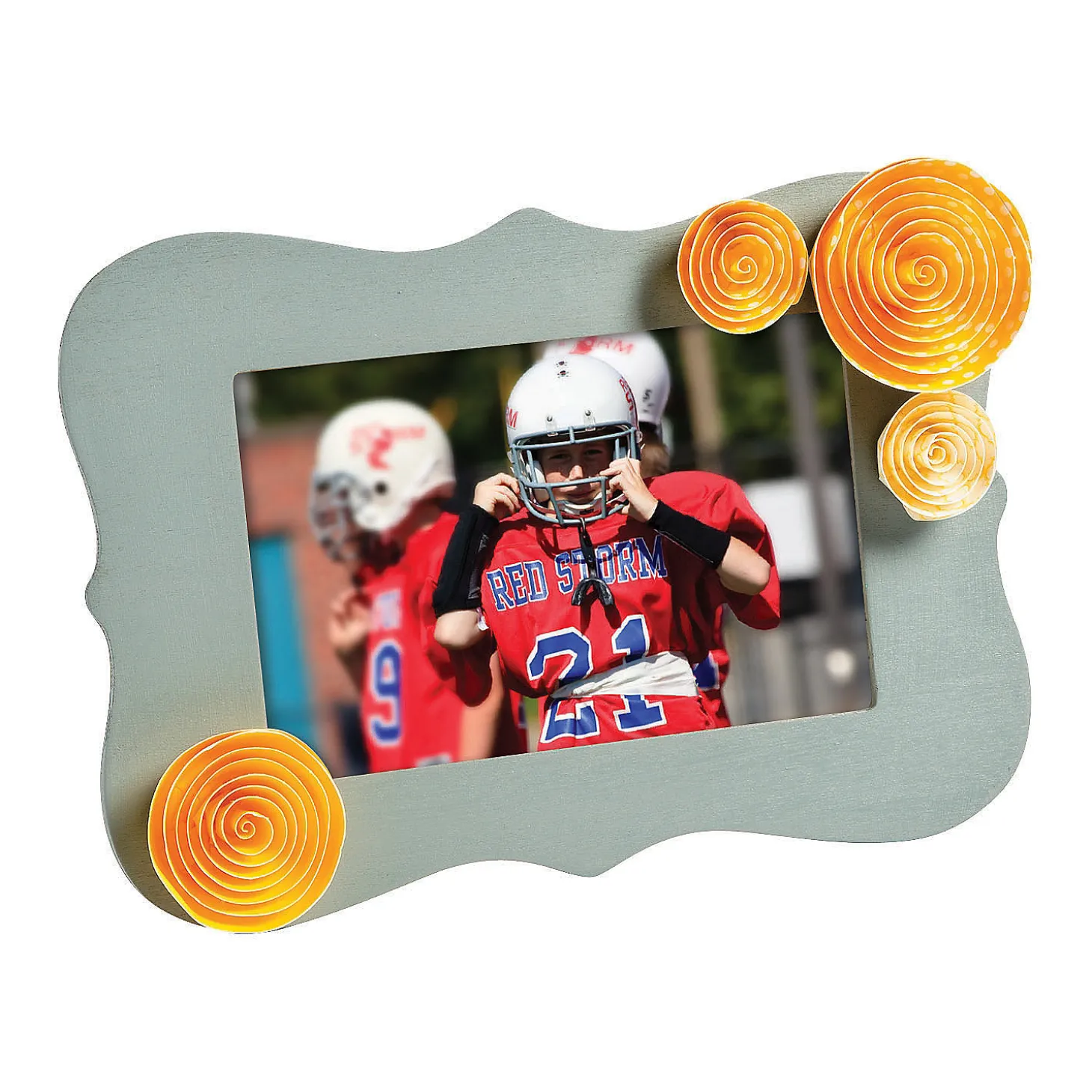 Diy Unfinished Wood Scallop Picture Frames - 6 Pc.