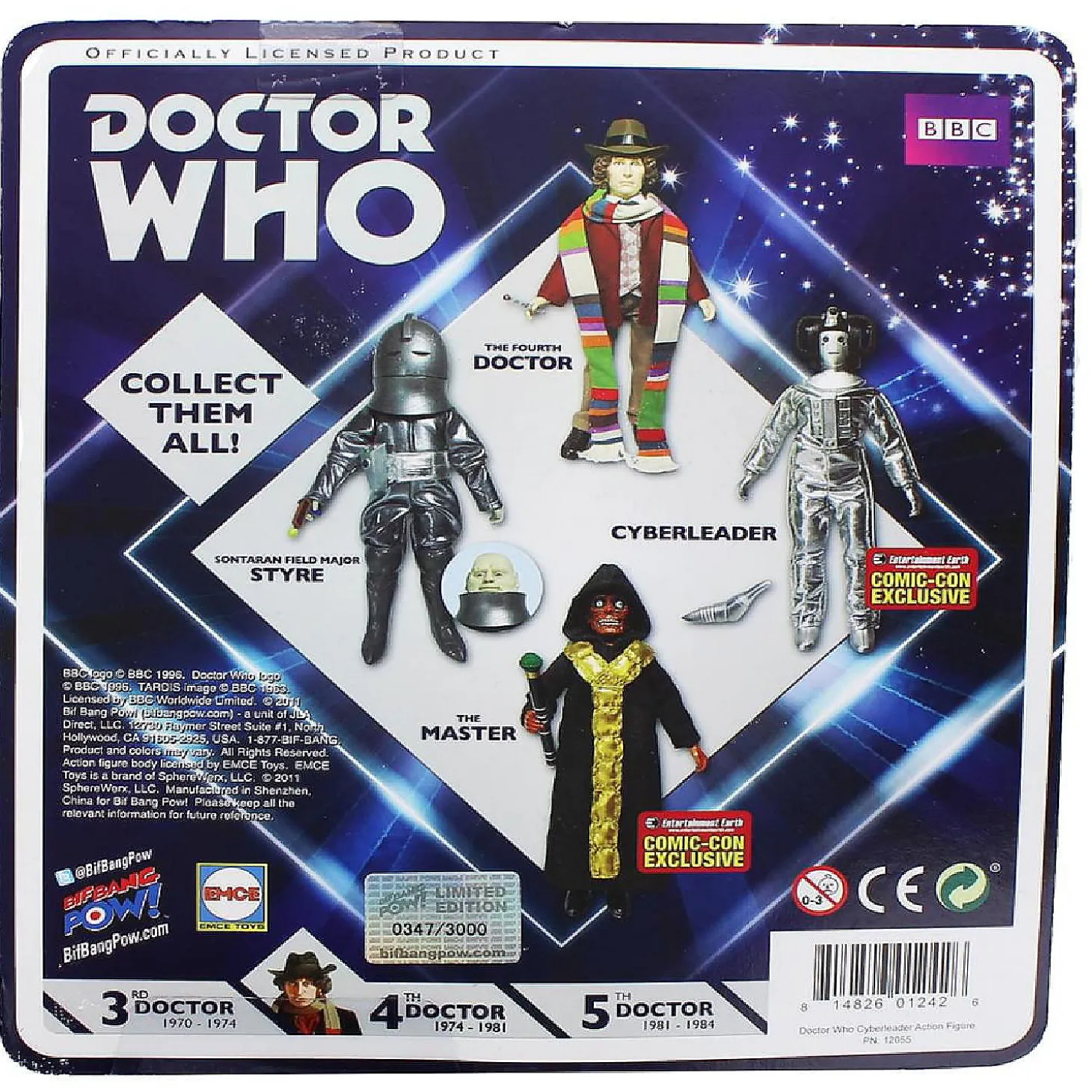 Doctor Who Cyberleader Retro Clothed 8" Action Figure