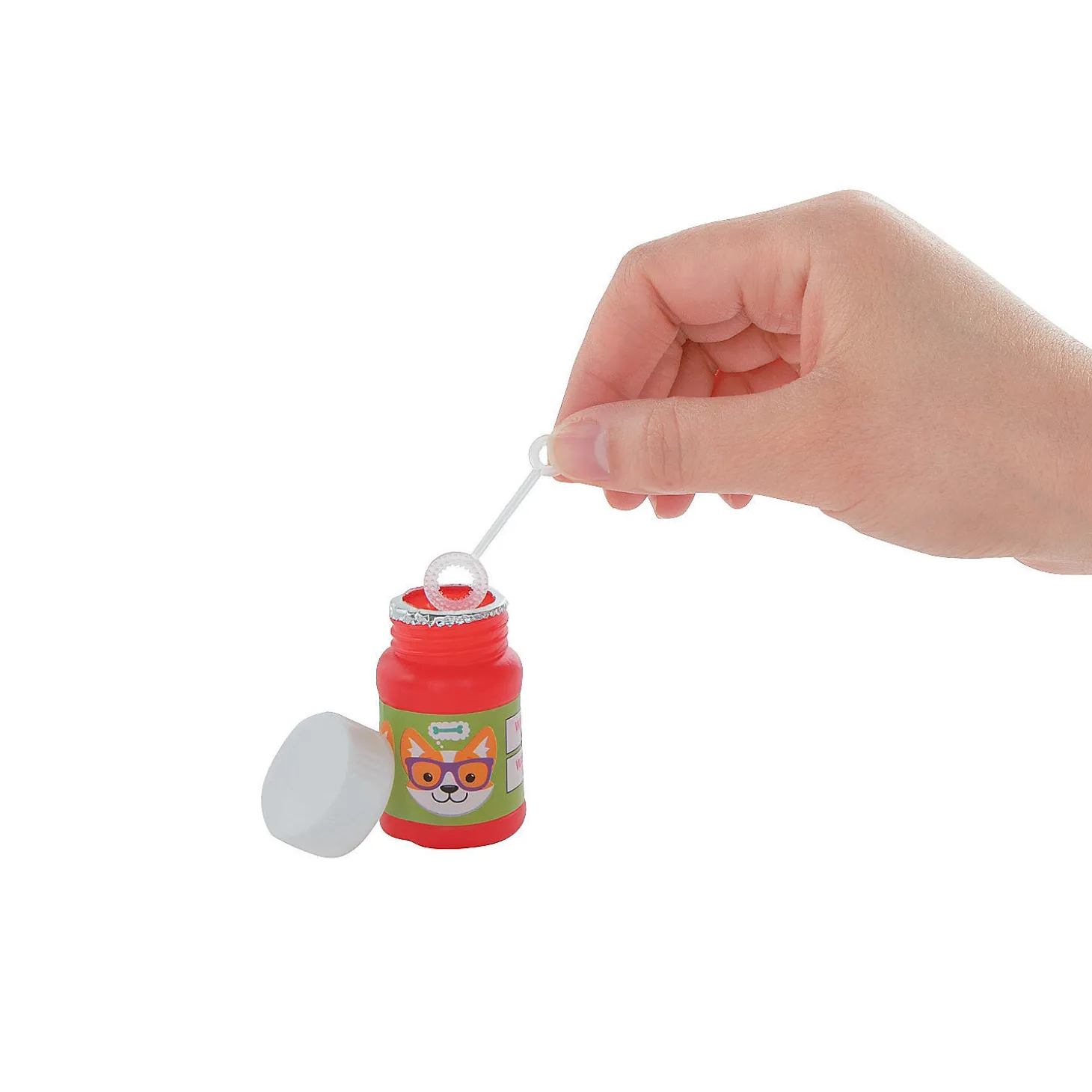 Dog Party Mini Bubble Bottles - 24 Pc.