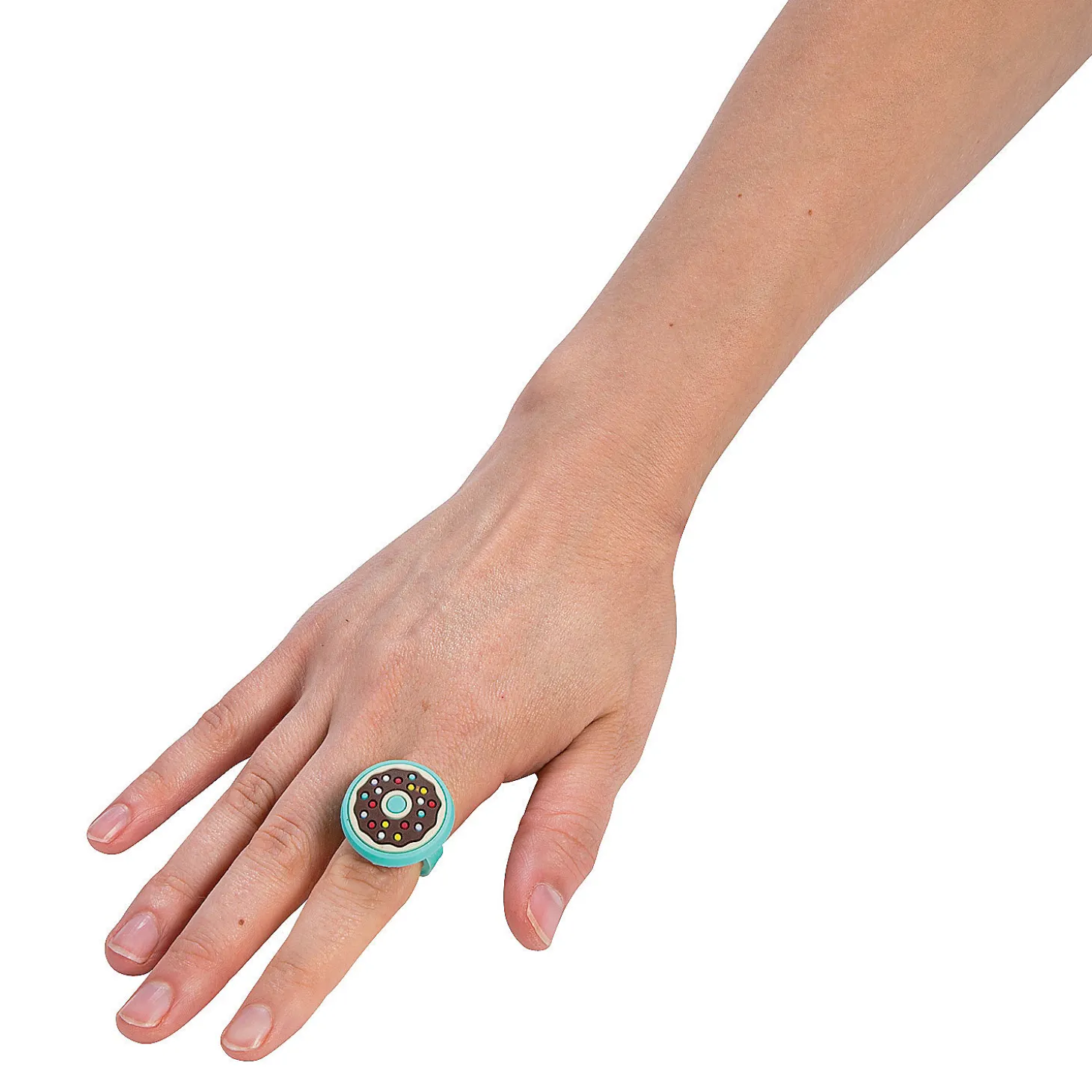 Donut Sprinkles Rings - 12 Pc.