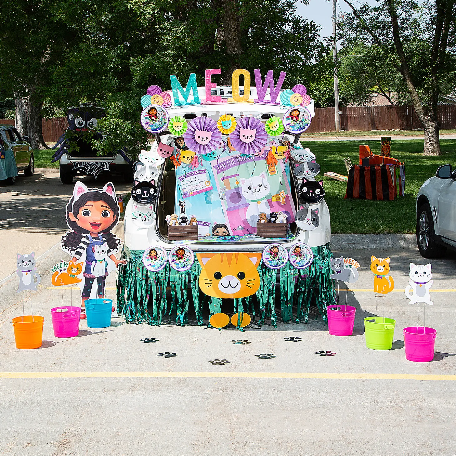 Dreamworks Gabby's Dollhouse™ Trunk-Or-Treat Decorating Kit - 98 Pc.