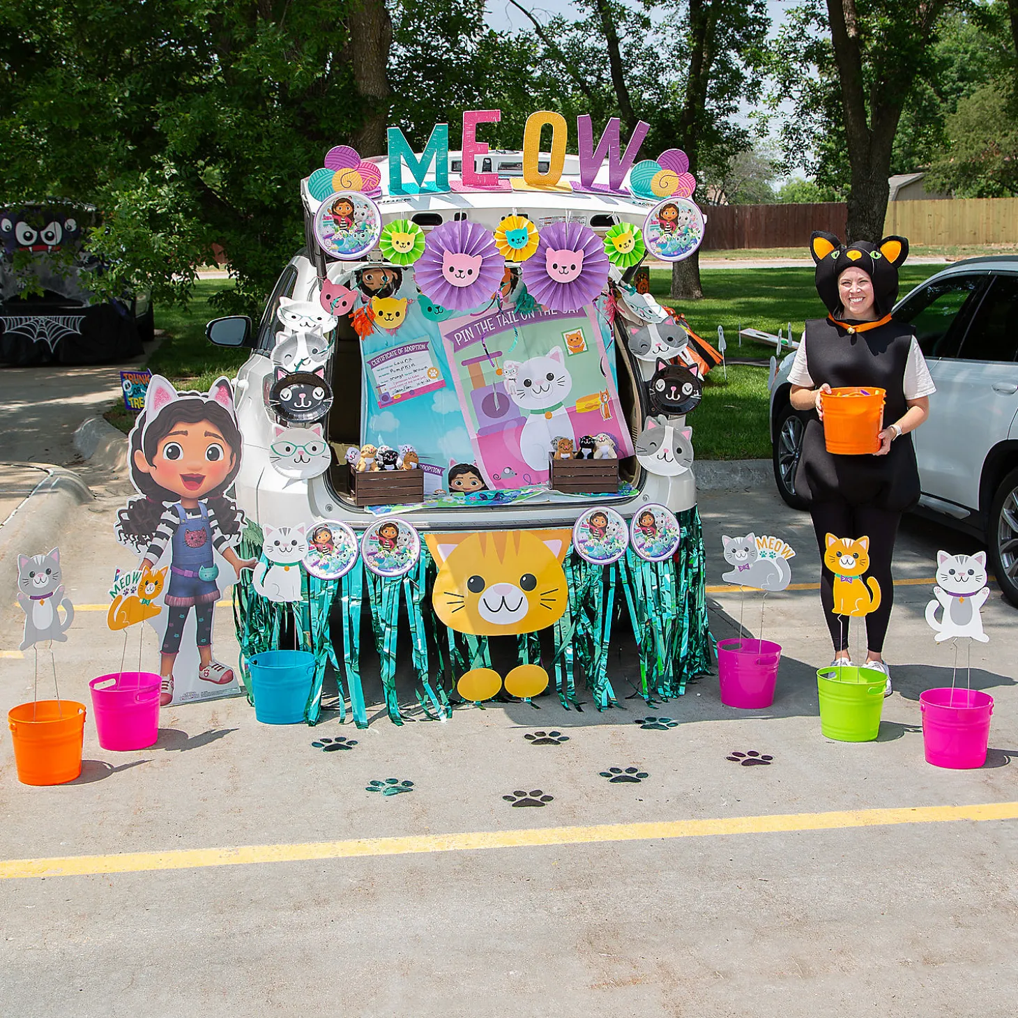 Dreamworks Gabby's Dollhouse™ Trunk-Or-Treat Decorating Kit - 98 Pc.