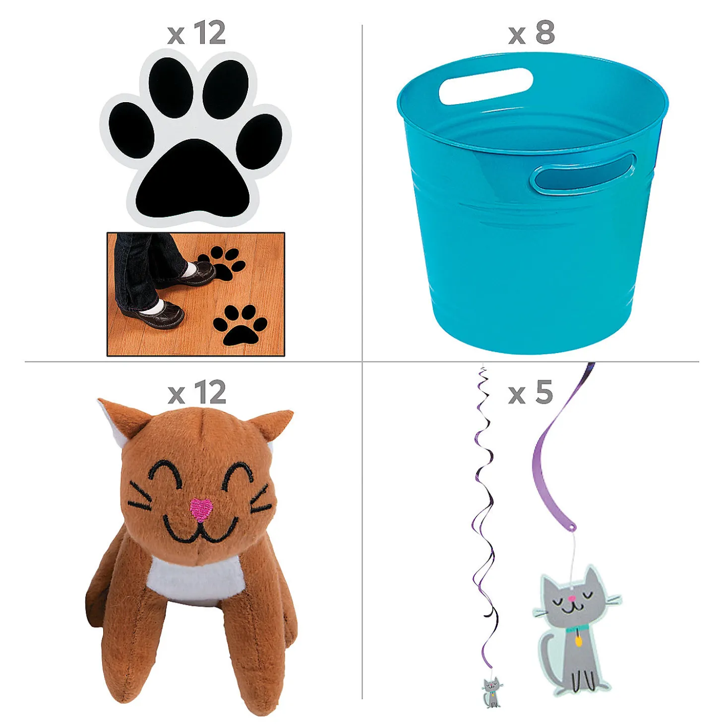 Dreamworks Gabby's Dollhouse™ Trunk-Or-Treat Decorating Kit - 98 Pc.