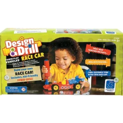 Educational Insights Design & Drill Pwr Play Vehicles Racecar
