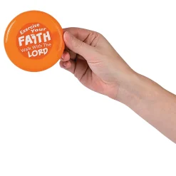 Exercise Your Faith Mini Flying Discs - 12 Pc.