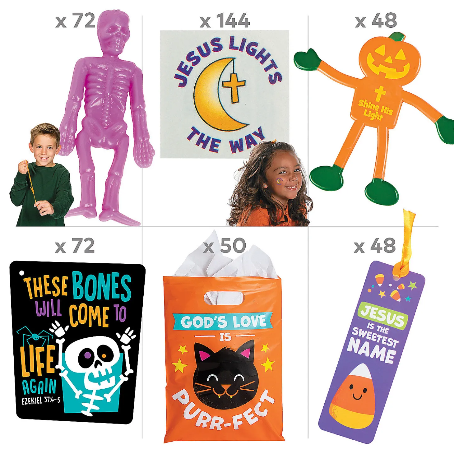 Ezekiel Halloween Handout Kit For 48