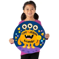 Faith Messages Halloween Monster Cutouts - 6 Pc.