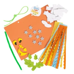 Fall Blessings Pumpkin Windsock Craft Kit - Makes 12