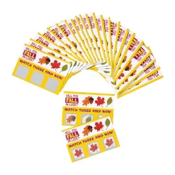 Fall Scratch-Off Tickets - 24 Pc.