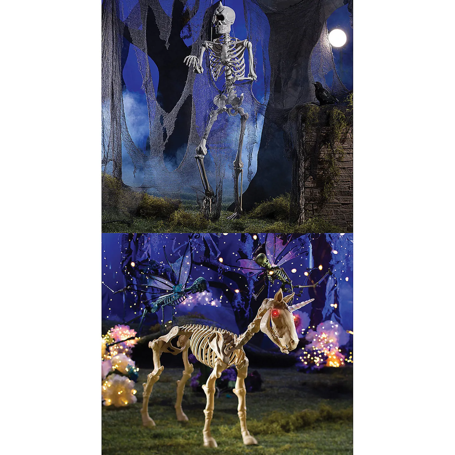 Fantasy Skeleton Decorating Kit - 2 Pc.