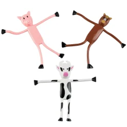 Farm Animal Bendables - 24 Pc.