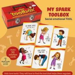 Feelings And Emotions Cards Toolbox, Calming Strategy Cards For Social Emotional Learning