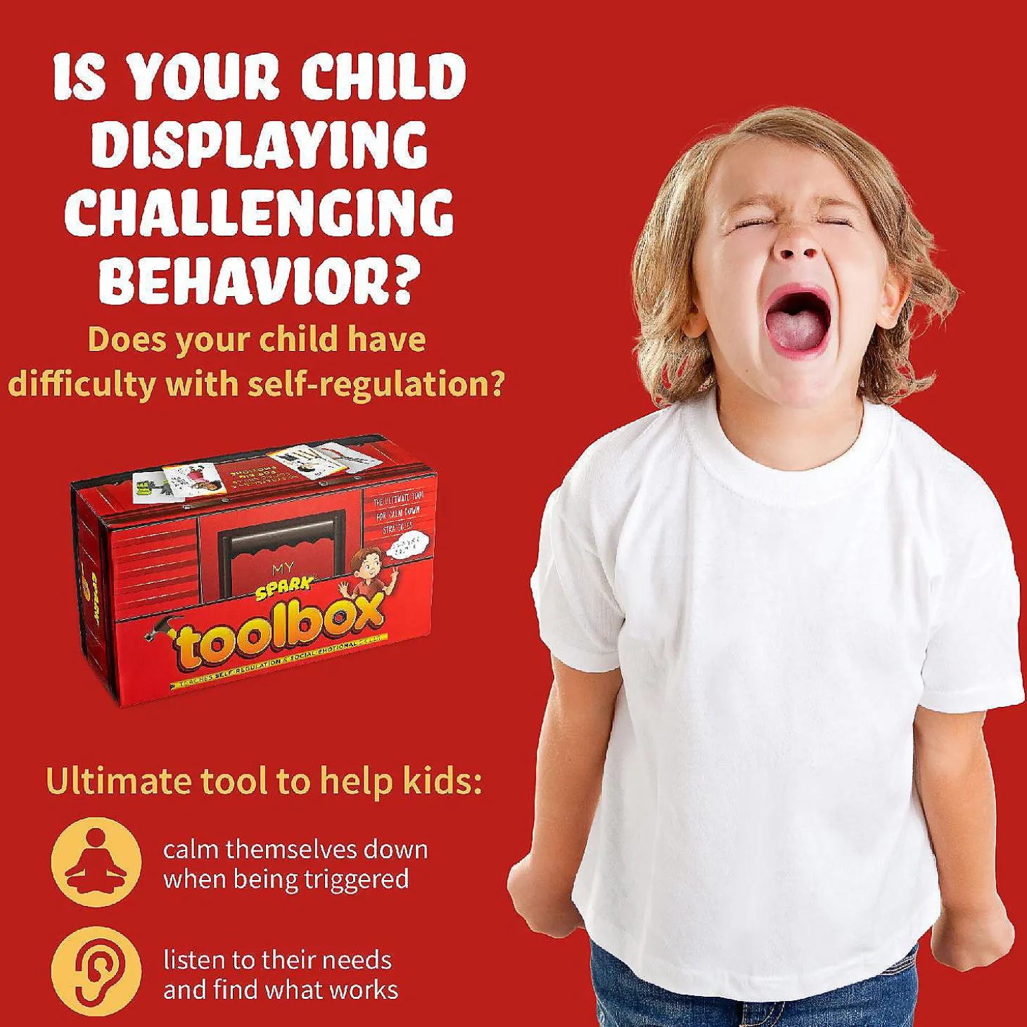 Feelings And Emotions Cards Toolbox, Calming Strategy Cards For Social Emotional Learning