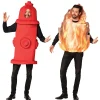 Fire Hydrant & Fire Couples Costumes