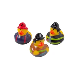 Firefighter Rubber Ducks - 12 Pc.