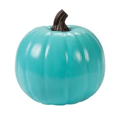 Foam Teal Pumpkin Halloween Decoration