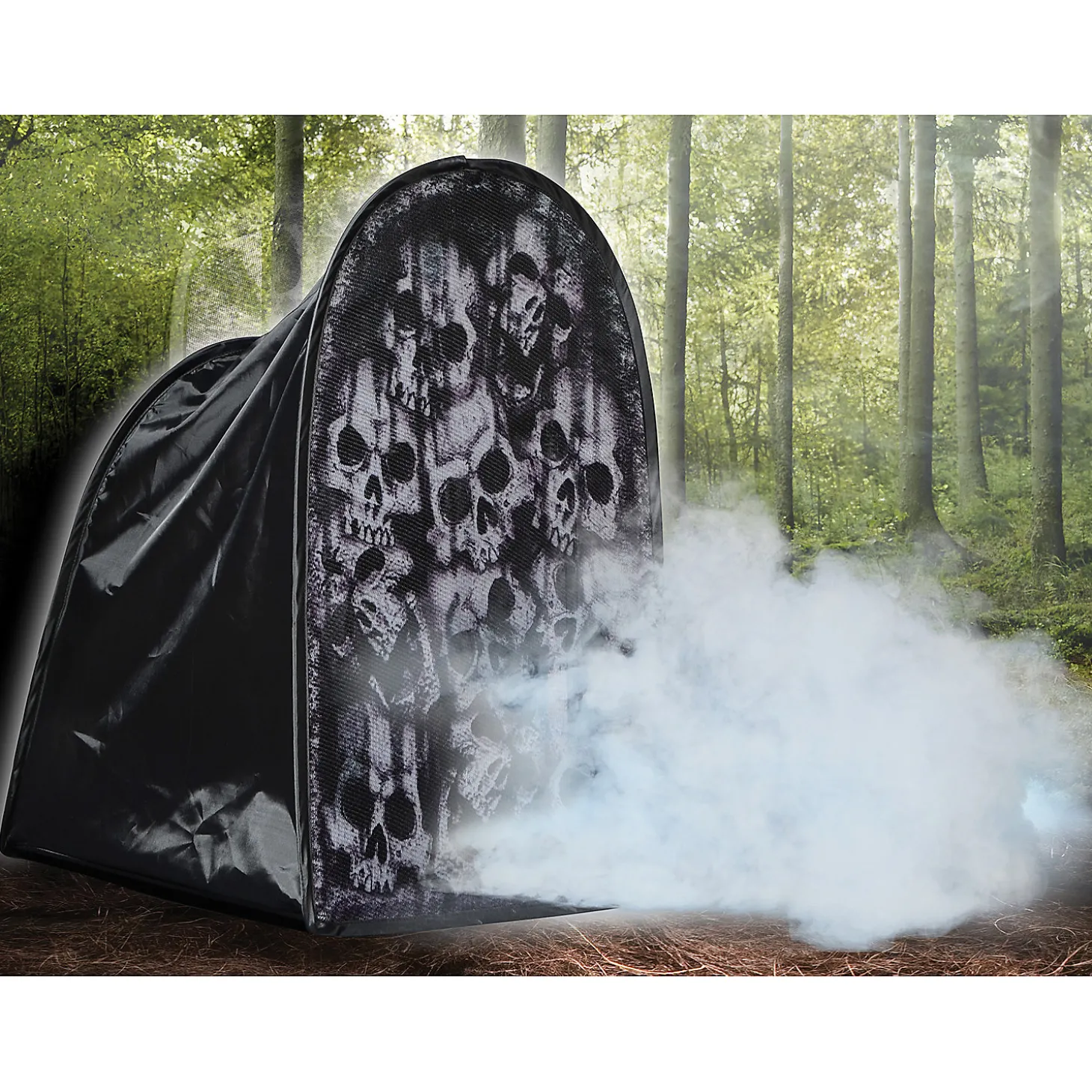 Foggy Skull Tombstone