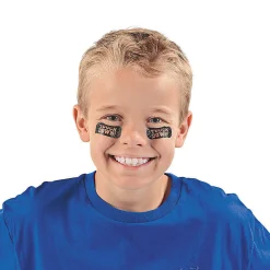 Football Face Temporary Tattoos - 6 Pc.