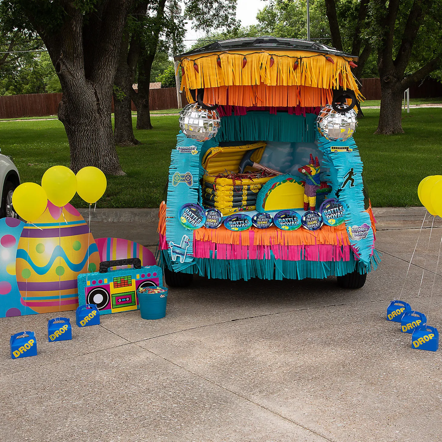 Fortnite Trunk-Or-Treat Decorating Kit - 117 Pc.