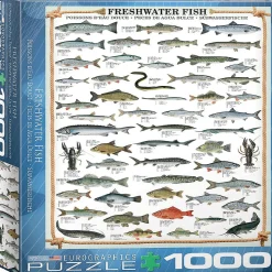 Freshwater Fish 1000 Piece Jigsaw Puzzle