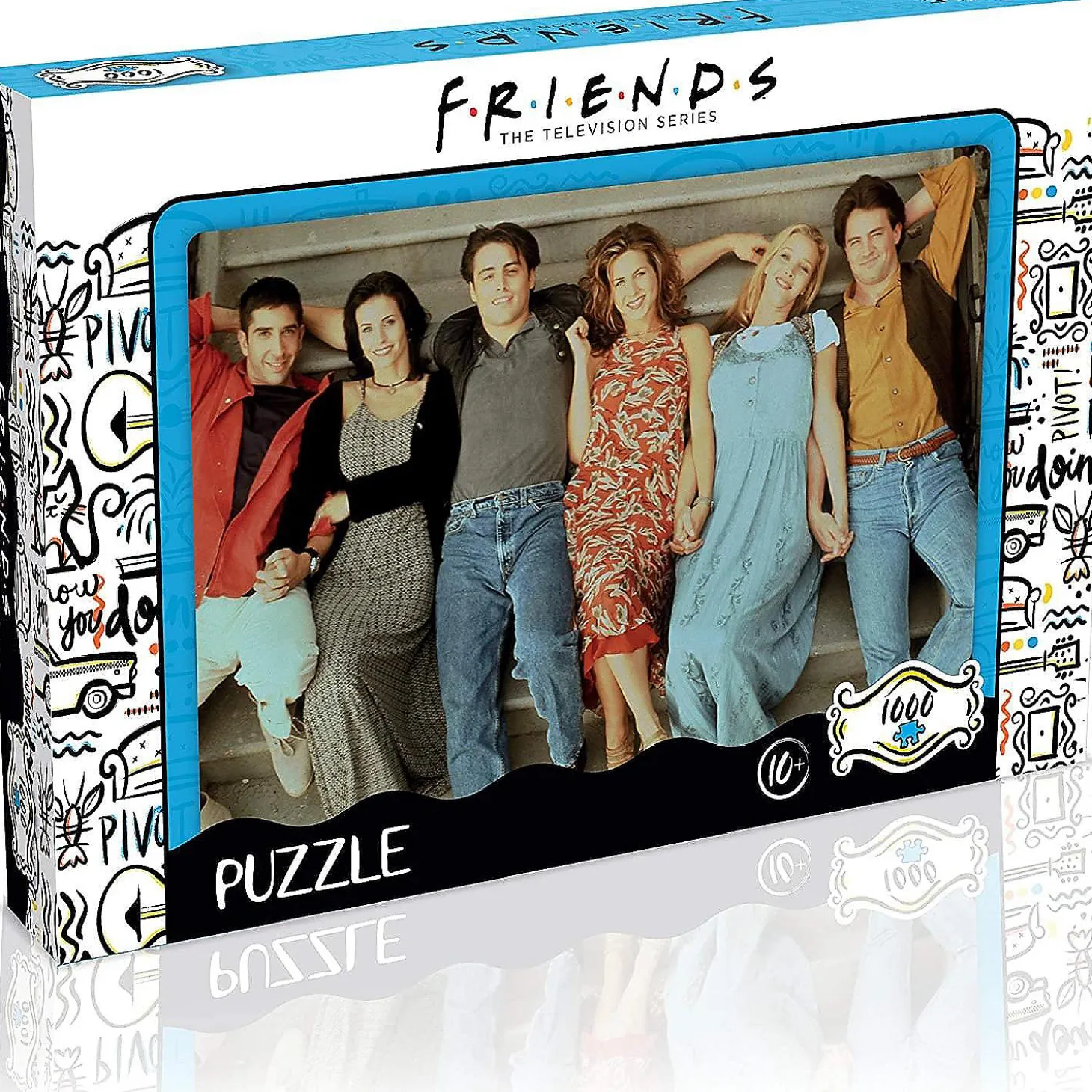 Friends Stairs 1000 Piece Jigsaw Puzzle