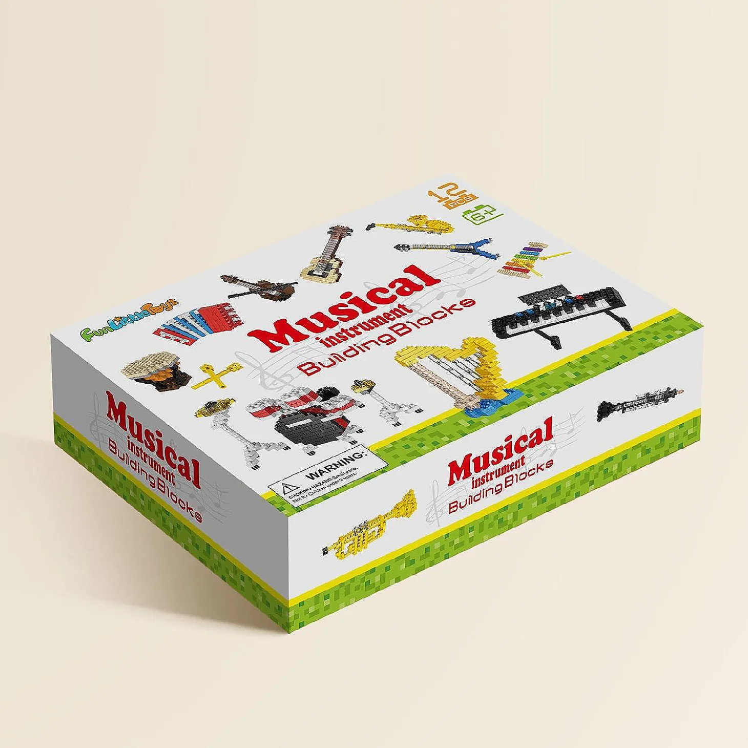 Fun Little Toys - Music Themed Mini Building Blocks