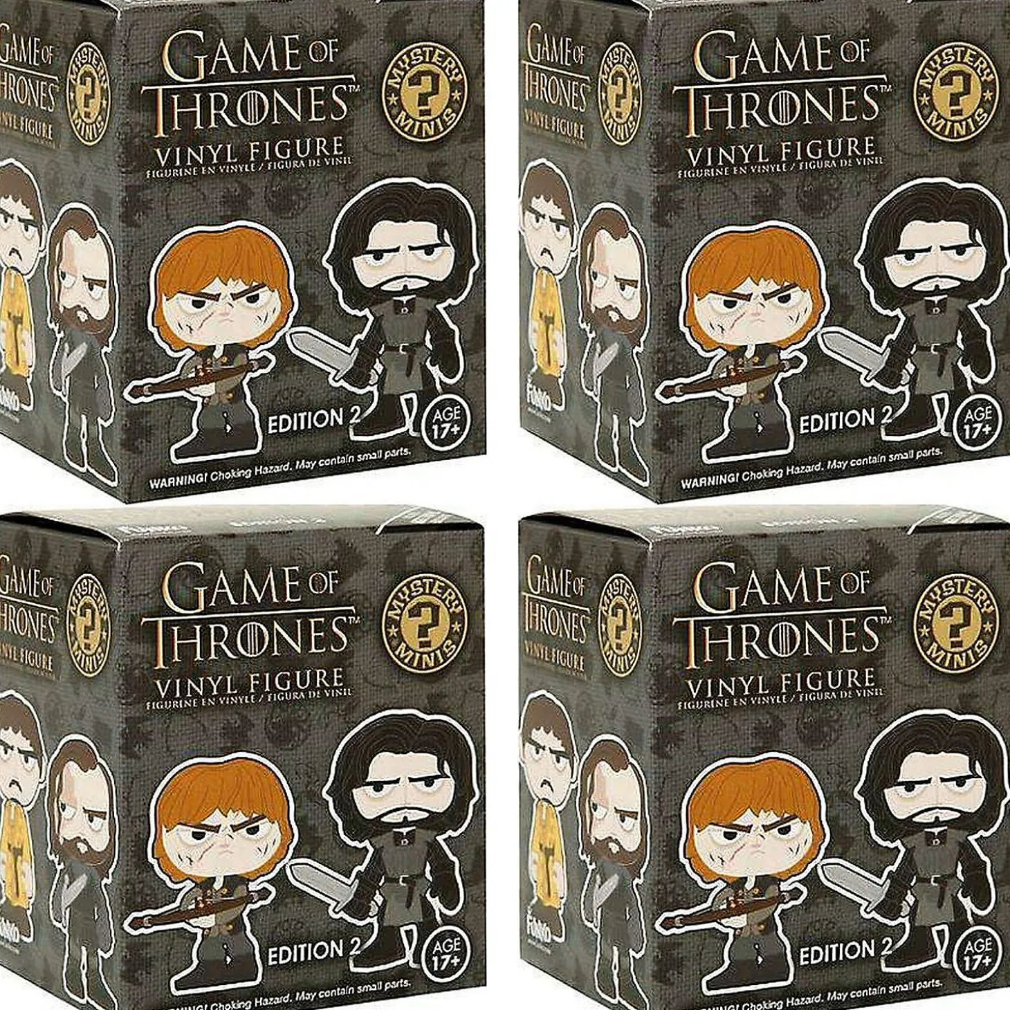 Funko Mystery Mini's - Game Of Thrones S2 Mystery Vinyl Figure - 4 Pack